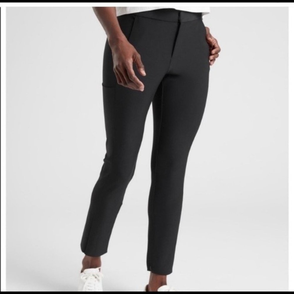 COPY - Athleta black ankle work/casual pant Size 6 Tall